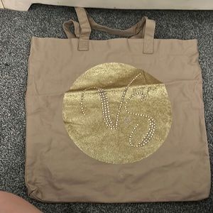 victoria’s secret canvas tote bag